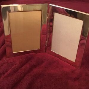 Burnes Of Boston Silver Hinged Photo Frame